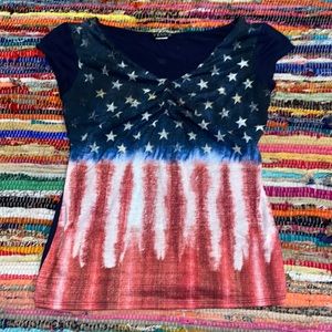 American flag shirt